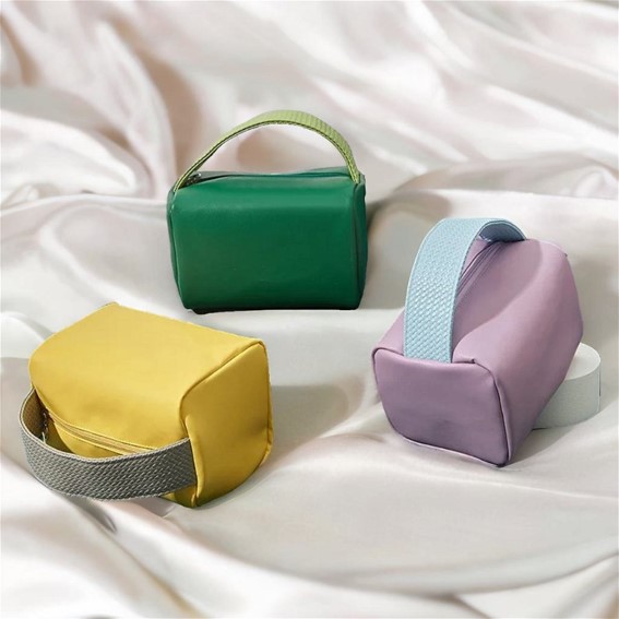 Fashion Two-Tone Cosmetic Bag